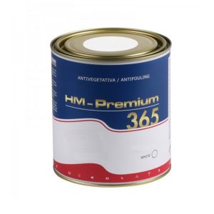 Antivegetativa Premium 365 auto levigante colore bianco barattolo da 2,5 L ideale per cabinati da 5 a 7 Mt