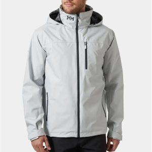 Helly Hansen Crew Hooded Sailing Jacket giacchetto uomo da vela con cappuccio a scomparsa impermeabile traspirante