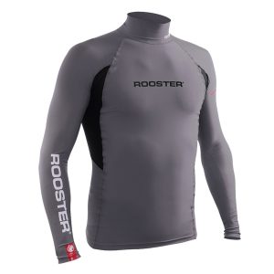 Rooster maglia in lycra Unisex di alta qualità a maniche lunghe protezione UV 50+
