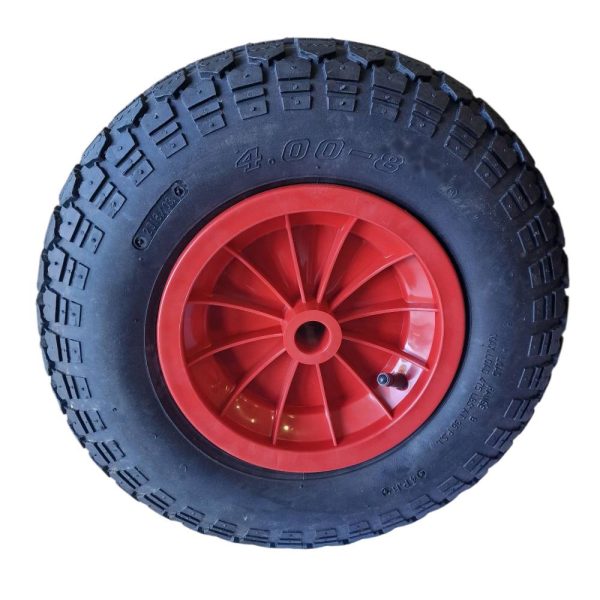 ruota carrelli alaggio con copertone scolpito